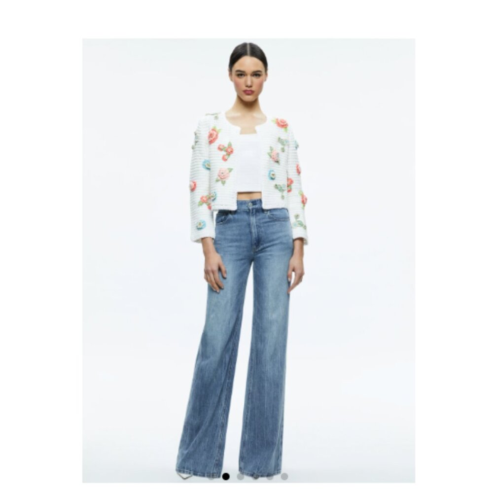 Alice + Olivia | Anderson Cardigan - Picture 4 of 8